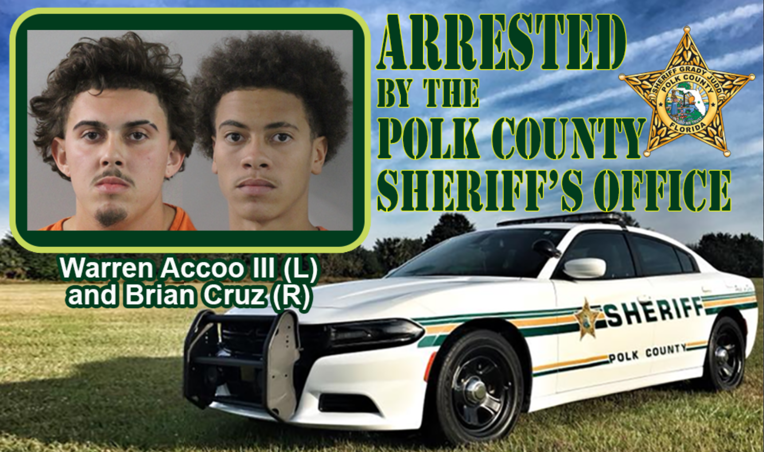 Warren Accoo and Brian Cruz